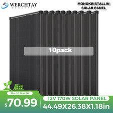 100W 170W 200W 300W Watt Monocrystalline Sola...