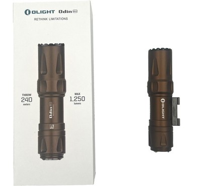 Olight Odin Mini Tactical LED Torch - Desert Tan for sale