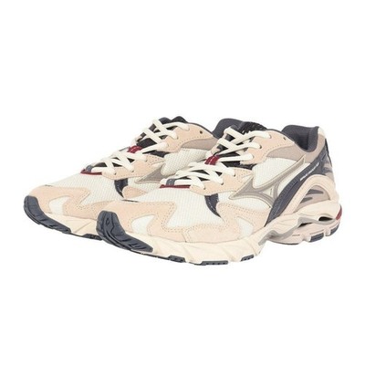 MIZUNO WAVE RIDER 10 D1GA2473 01 Light Beige Beige Gray Men's shoes tko05