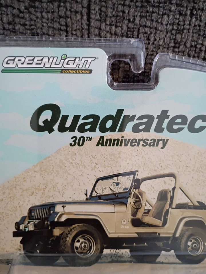 Jeep Wrangler 1989 Greenlight Quadratec 2020 30 aniversario nuevo sin abrir Foto 3 de 4