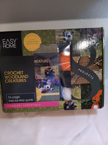 New Easy Home Crochet Woodland Creatures Amigurumi Crochet Kit