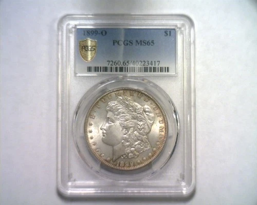 1899-O MORGAN SILVER DOLLAR PCGS MS65 NICE ORIGINAL COIN BOBS COINS FAST SHIP