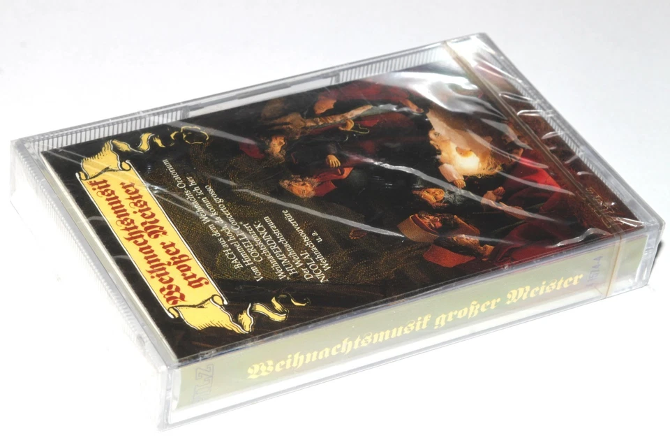 Christmas : Weihnachtsmusik Großer Meister (Cassette Tape 1990) NEW SEALED - Image 3 of 4