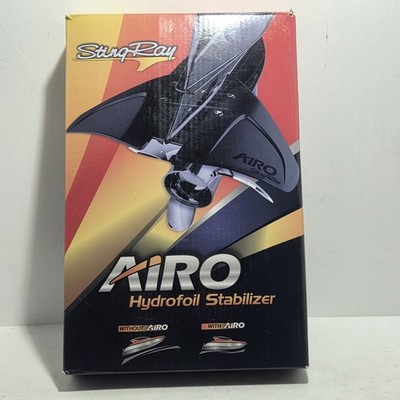 StingRay AIRO Hydrofoil Stabilizer Black AIRO-1 Outboard Sterndrive 4HP - 300HP