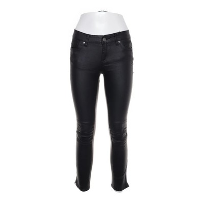 Multiblu, Lederhose, Größe: 38, Schwarz, Einfarbig, Damen #cBm