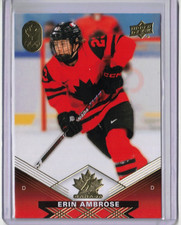 ERIN AMBROSE 25/26 2026 Upper Deck Tim Horton's Women's Team Canada Hortons #98