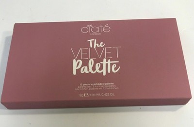 CIATE LONDON THE VELVET PALETTE 12 PIECE EYESHADOW PALETTE 0.423 oz