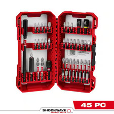 SHOCKWAVE Impact Duty Alloy Steel Screw Driver Bit Set 45-Piece , 48-32-4023