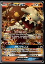 Heatran GX 25/236 2019 World Championship Mind Blown Deck LP+ Pokemon Card