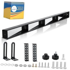 Golf Cart Rear View Mirror 4 Panel Universal for Yamaha EZGO Club Car, Wide