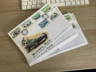 New Listing21 x 2008 “ISLE OF MAN HISTORIC MOTOR RACING” FIRST DAY COVERS. LOOK!
