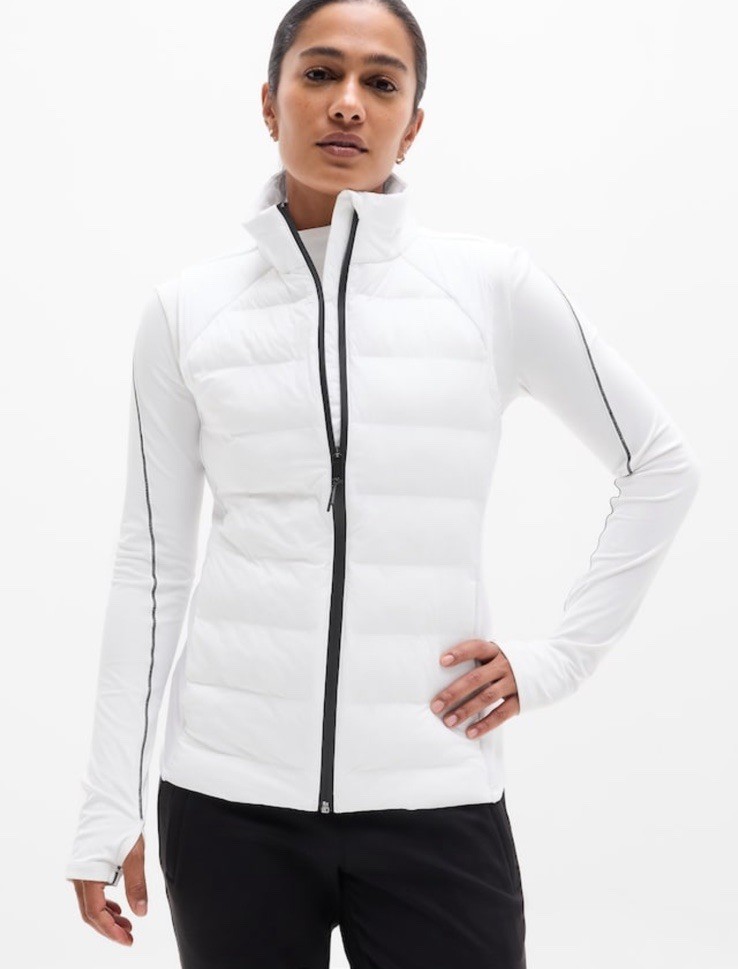 Athleta Inlet apex vest- Extra Small Petite- white- nwt | eBay