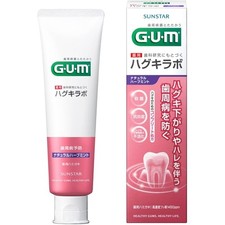 SUNSTAR GUM Hagukirabo Dental Paste Herb Mint High Fluoride Concentration