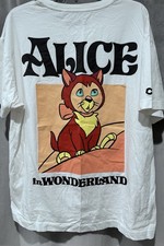 Crooked Tongues X Disney Alice in Wonderland Colab Movie T Shirt - Size Large