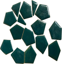 200G Various Sizes Ceramic Tiles Mosaic Tiles, Bulk Ceramic Pieces Crafts Making
