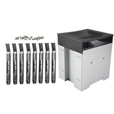 4-Bay Capacity HDD Hard Drive Cage Rack 5 Inch 3 x Optical Drive Bays to 39066