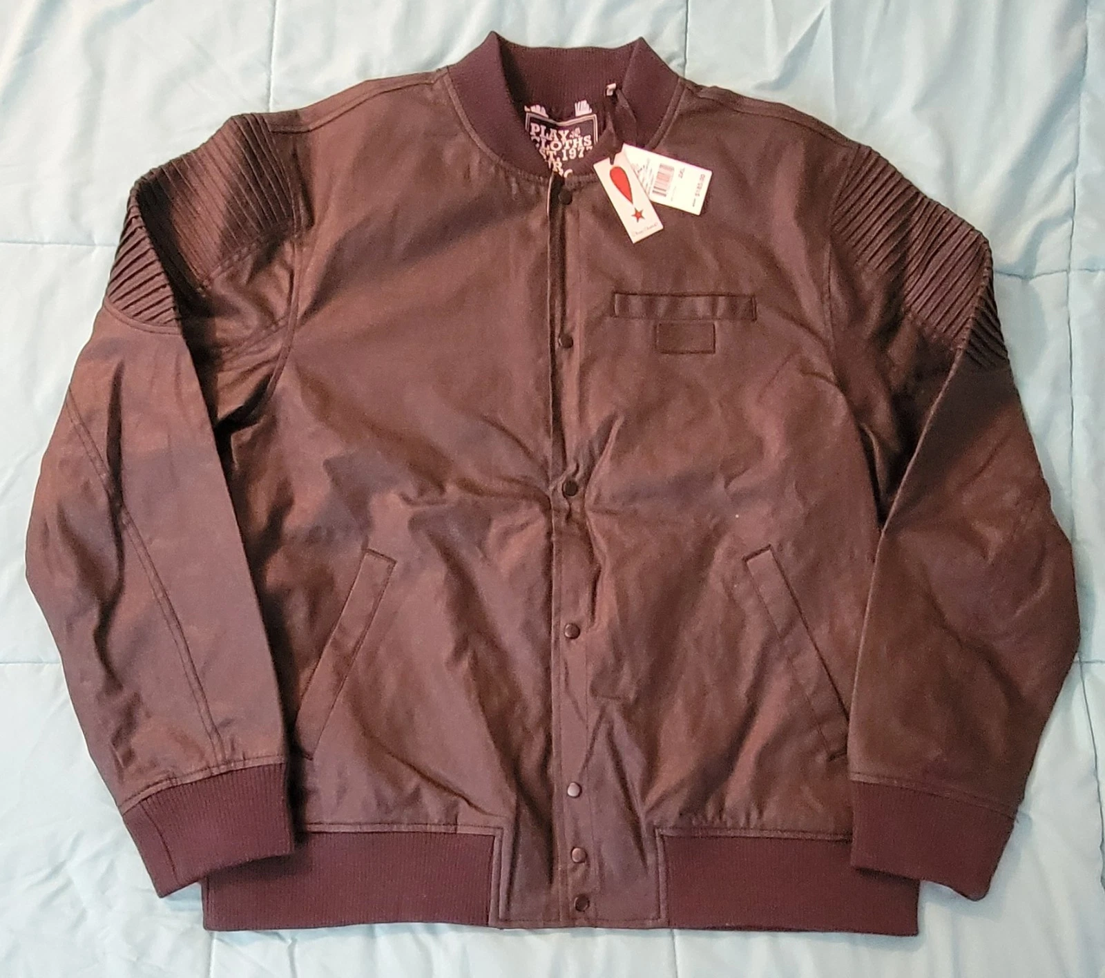 Play Cloths, Clipse / Pusha T, Our Gang Black Jacket Men's 2XL NEW w/Tag - product detail image 1