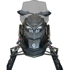 Powermadd COBRA W/S TALL CLEAR 21" W/ BLK FADE 13740