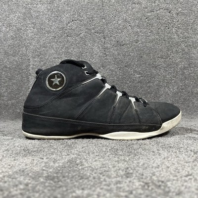 Converse Wade Slash 2008 103515 Mens Size 13 Black Hightop Basketball Shoes Used