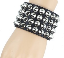 Conical Studded Gothic Bracelet Punk Rock Thrash Metal