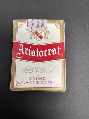 Club Special Casino  Flamingo Hilton Laughlin Aristocrat Playing Cards SEAL 1970