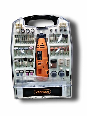 VonHouse 135w Mini Rotary Hobby Drill about 220 pc accessory Set