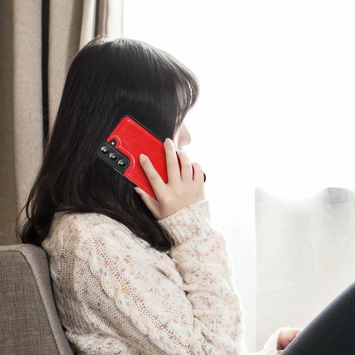 Funda de cuero con cierre magnético con tarjetero para Samsung Galaxy S22 S22 PlusS22 Ultra - Imagen 34 de 37