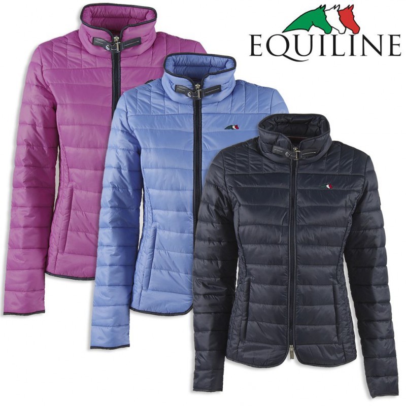 Veste Blouson Femme Equiline Caren azul marine L Veste Blouson Femme Equiline Caren azul marine L