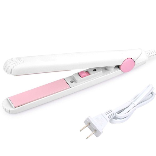 Portable Electric Hair Iron Hair Straightener Curler Professional Mini Hair Iron - Picture 16 of 16