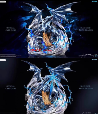 MX Studio Yu-Gi-Oh! Blue-Eyes White Dragon Figures Statue Model