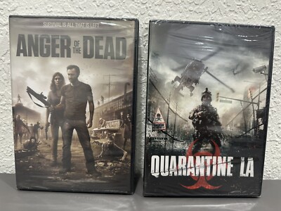 Anger of the Dead  & Quarantine L.A. DVD Movies Brand New Sealed.
