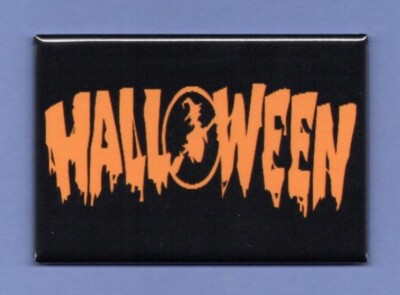 HALLOWEEN VINTAGE *2X3 FRIDGE MAGNET* HOLIDAY TRICK OR TREAT CANDY GHOST 522