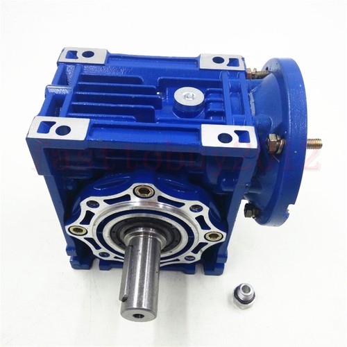 NMRV050 Worm Speed Reducer Gearbox 80B14 Flange 10/20/25/30/40/50/60/80/100: 1 - 第 1/10 張圖片