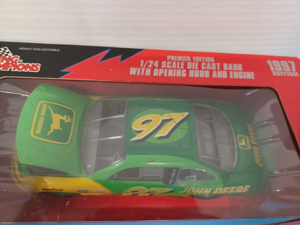 Diecast NASCAR Racing Champions 1:24 1997 97 Chad Little John Deere Foto 3 de 4