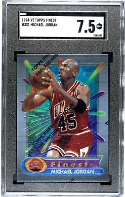 1994-95 TOPPS FINEST ジョーダン！！ 1994-95 Toops Finest #331 Michael Jordan SGC 7.5 | eBay