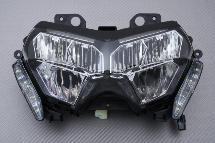 Phare avant moto optique de remplacement KAWASAKI Z900 ZR900 2020-2024
