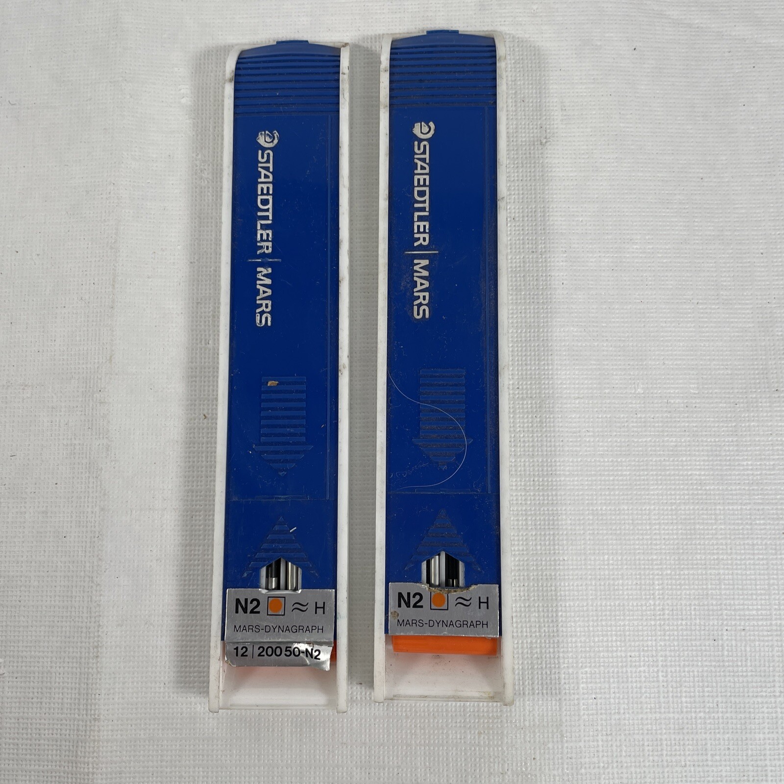 Lot of 2 VNTG Drawing Leads Staedtler Mars Drafting Dynagraph N2 TEN Leads Each