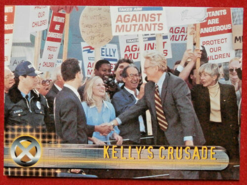X-MEN THE MOVIE - Card #26 - Kelly's Crusade - Topps 2000 - Foto 1 di 2