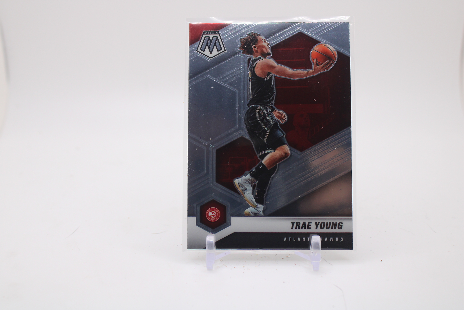 2020-21 Panini Mosaic #18 Trae Young