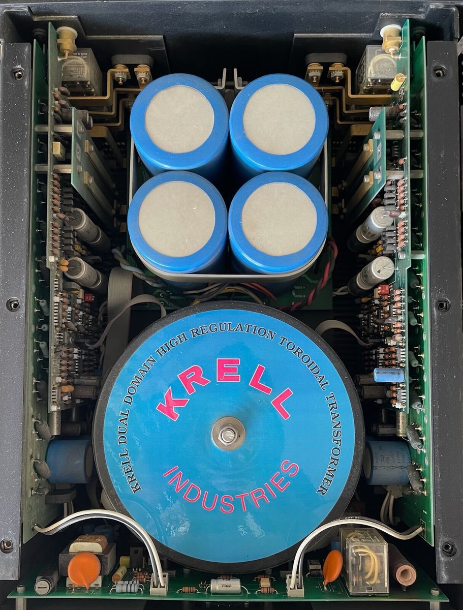 KRELL KSA 200S STEREO POWER AMPLIER 200 WATTS PER CHANNEL AS IS