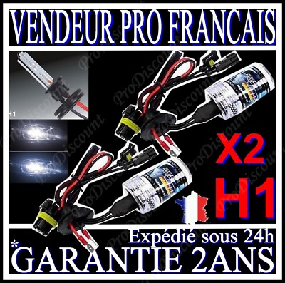 Paire De 2 Ampoules H7 Xenon HID 10000K - Pour Kit 35W Ou 55W - Remplacement Phare - Neuf - Fabriqué En Allemagne