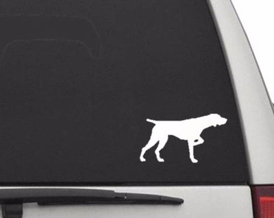 CW2163 German Shorthaired Pointer 6'' Silhouette Decal FREE SHIPPING