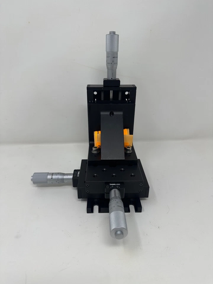 Thorlabs XYZ Linear Positioning Stage w/ Mitutoyo 0-1" Micrometers - Image 4 of 4