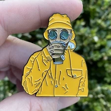 Mac Miller - Larry Fisherman Enamel Pin - 1 3/4”