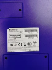 BRIGHTSIGN 4K Model 4K1142-WW - Digital Signage Media Player W/power Supply.