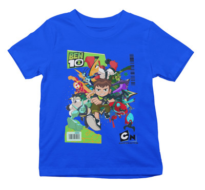 Ben 10 Tennyson retro Cartoon Serie Bio Baumwolle Kinder T-Shirt 98-164
