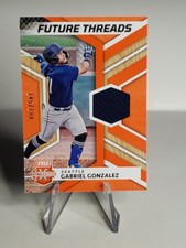 2022 Panini Elite Extra Edition Future Threads Gabriel Gonzalez /199 Mariners 