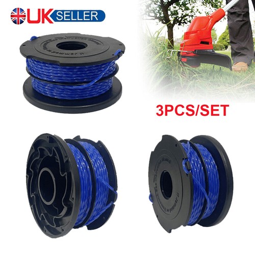 3 Pack Strimmer Spool And Dual Line For Black & Decker GL315 GL350 GL650 GL670 eBay