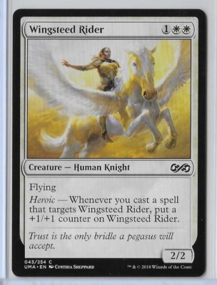 MTG Wingsteed Rider Ultimate Masters (UMA) Common Magic Card #043/254 Unplayed