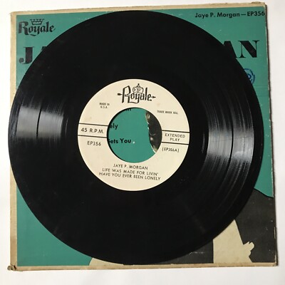 Jaye P Morgan (Royale EP356 Vinyl, 7